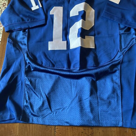 Nike On Field NFL Indianapolis Colts Andrew Luck #12 Jersey Blue Size 48 Players - Picture 8 of 8
